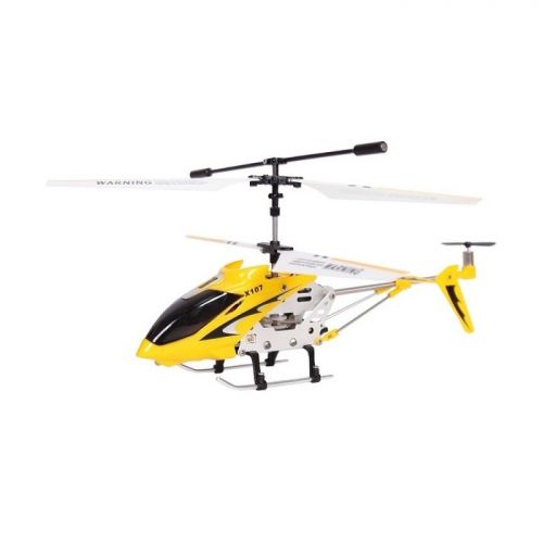 Вертолет 1202-107ж/с "IR-107" желтый и синий и/к гироскоп 22см ост