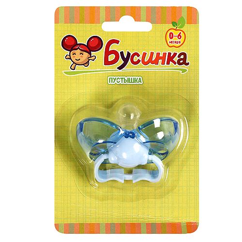 Пустышка-ракушка 404 (0-6) силиконовый сосок до 6 мес - Бугульма 