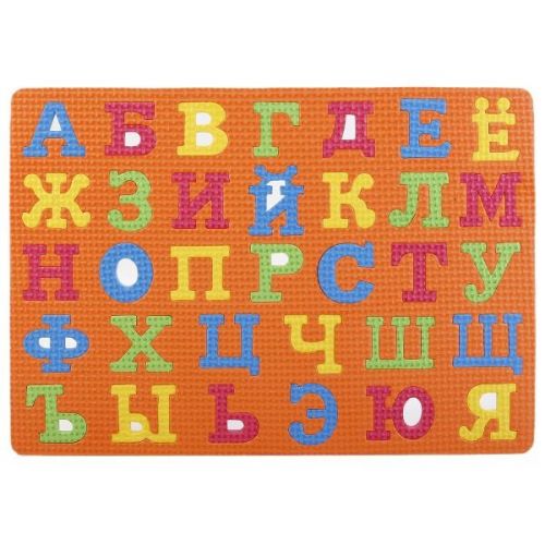 Мини-коврик В1541250 сборный с алфавитом 33 элемента ТМ Играем Вместе - Заинск 