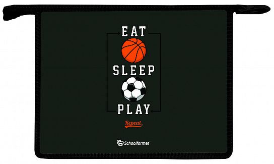 Папка для тетрадей PLAY BALL 1 отделение А5 ПТПМ1А5-ПЛБ Schoolformat - Елабуга 