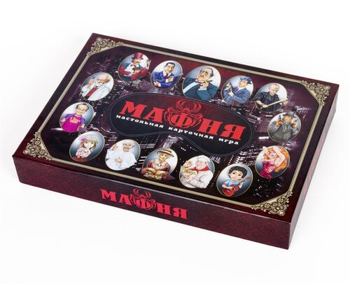 Игра 02620 Мафия карточная с масками Десятое Королевство - Елабуга 