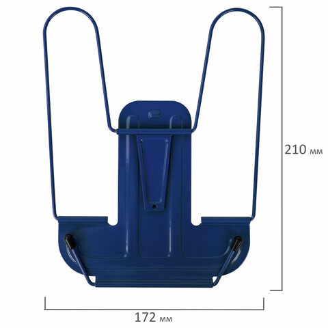 Подставка для книг и учебников 238071 Line+ металлическая синяя Brauberg - Казань 