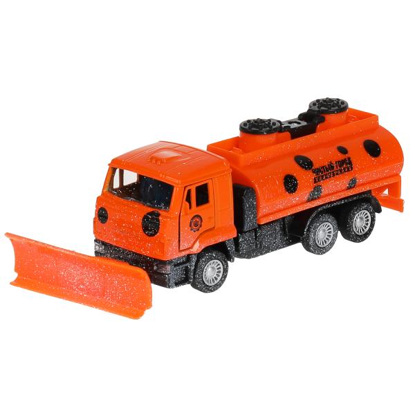 Модель Kamaz снегоуброчный 18-07(Snow)-WB 14см подв.детали инерция ТМ Технопарк - Елабуга 