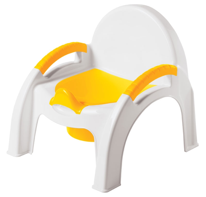 Горшок-стульчик 431326706 цвет: желтый Бытпласт - Тамбов 