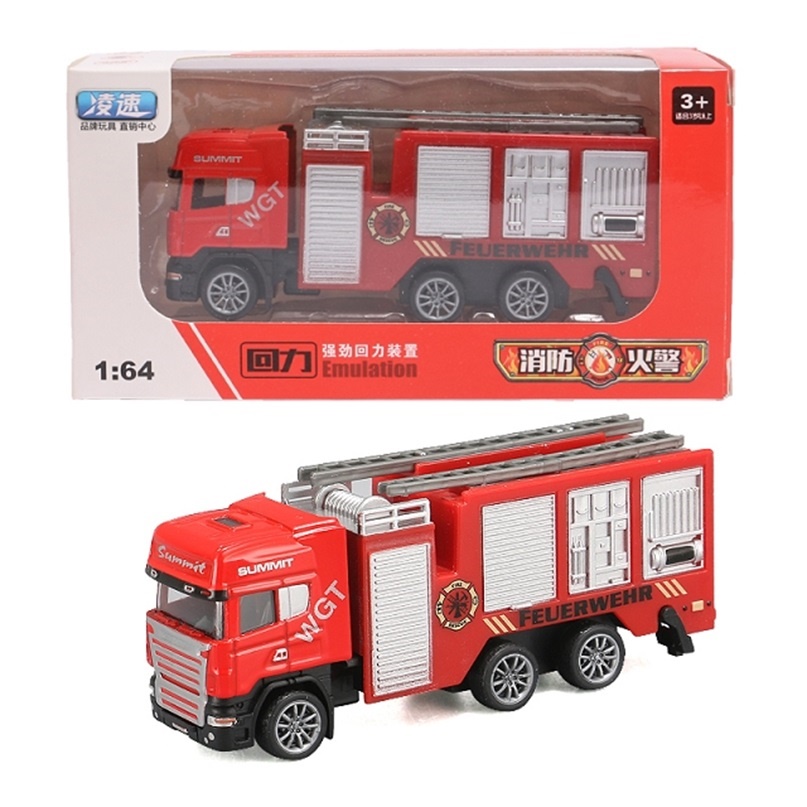 Машина 190000034 Пожарная машина металл+пластик 1:64 - Йошкар-Ола 