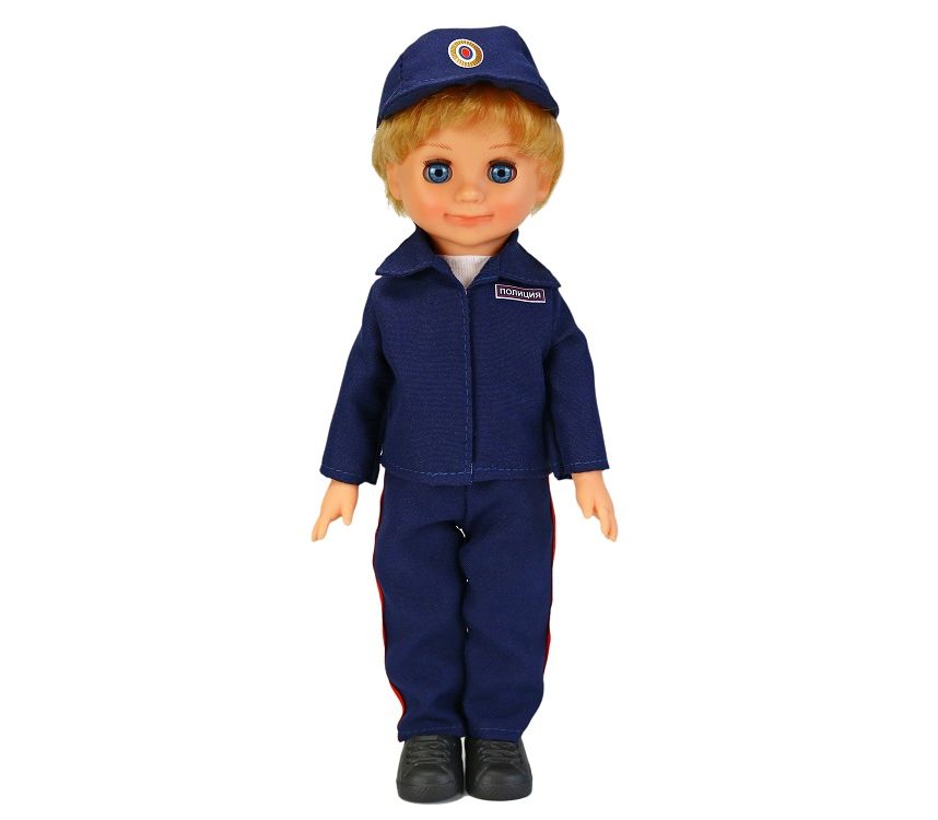 Кукла Полицейский мальчик В3877 высота 30см серия Профессия Весна, Киров - Саранск 