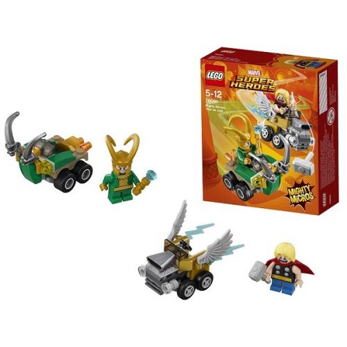 Lego Super Heroes Mighty Micros Тор против Локи 76091 - Пенза 
