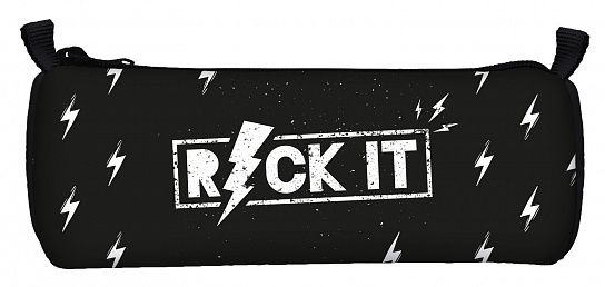 Пенал-тубус 1 секция Rock IT ПТ-РИТ ткань с подкладом - Ульяновск 