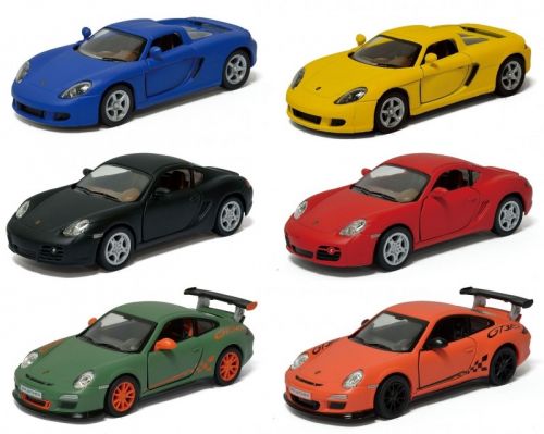 А/м кт5371д  Porsche матовые 3 вида (Cayman S/911 GT3 RS/Carrera GT) 1/12 - Ижевск 