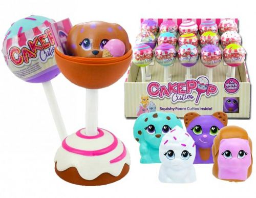 Игрушка в капсуле 27120-2  Cake Pop Cuties 2 серия "Котят и щенки" за 1шт (в наборе 15шт) - Саратов 