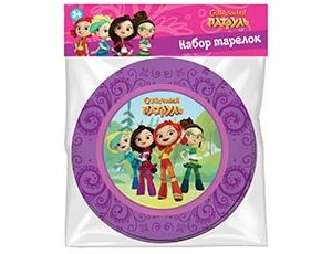 Тарелка 1502-5472 Сказочный патруль 18см 6шт Европа Уно Трейд - Бугульма 