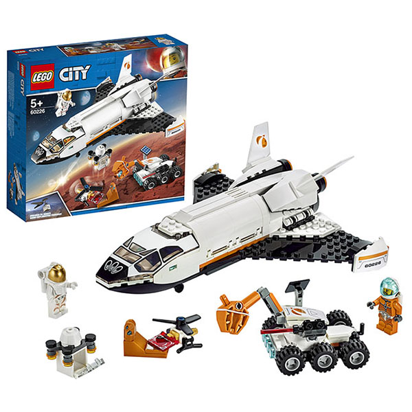 LEGO City 60226 Конструктор ЛЕГО Город Шаттл для исследований Марса - Уральск 