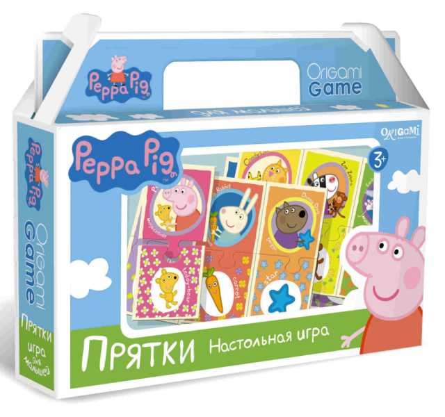 Игра 01572 Peppa Pig Прятки оригами 122323 /Р - Санкт-Петербург 