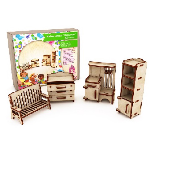 Сборная модель ТВУ-0000005 мебель "Прихожая" 62 дет Долодом - Чебоксары 