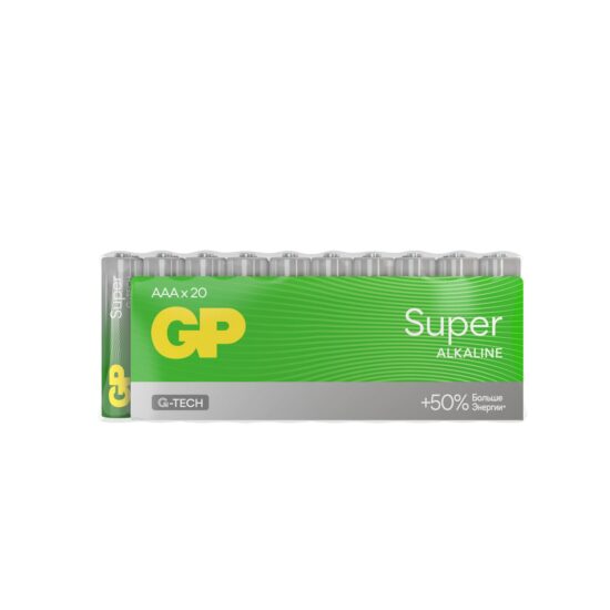 Батарейка GP Super G-Tech LR03 б/б 20S (поштучно) 24AA21-2CRSWC2 - Пермь 