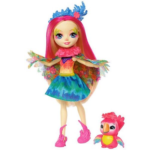 Mattel Enchantimals FJJ21 Кукла с любимой зверюшкой – Пикки Какаду - Омск 