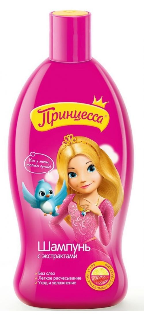 Принцесса Шампунь д/волос с экстрактами 400мл - Москва 