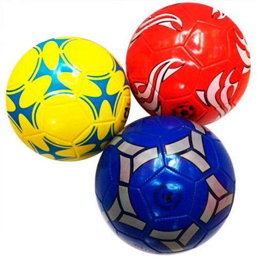 Мяч 1490256 футбольный 2-х слойный 280гр 23см материал PVC - Альметьевск 