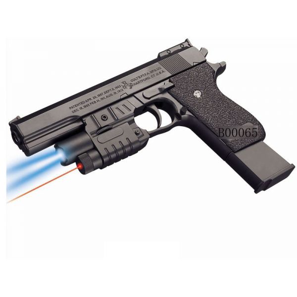 Пистолет K2011-G с лазерным прицелом и фонарем 1B00065 в коробке - Самара 