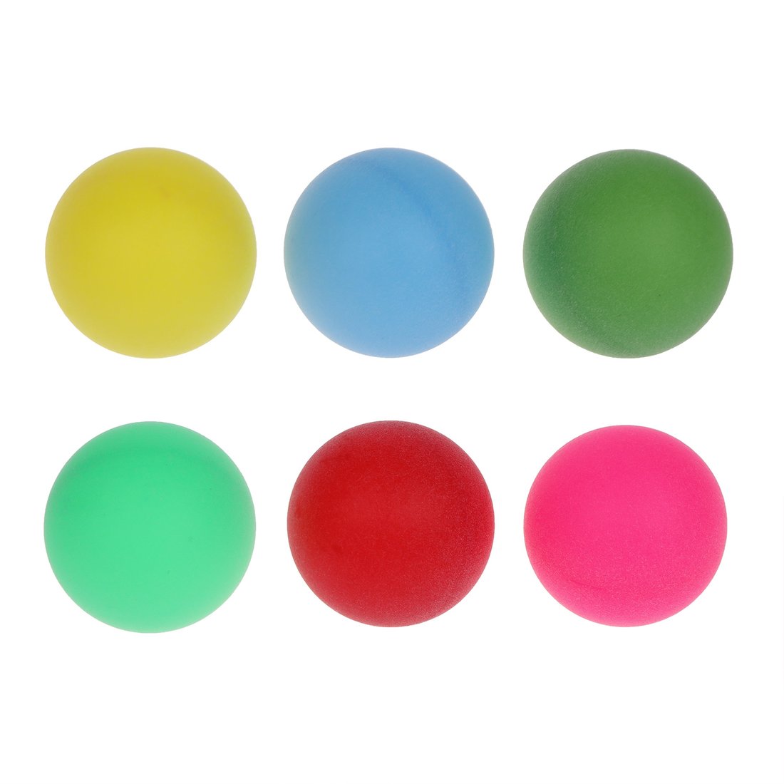 Шарики для настольного тенниса 636179 цветные в наборе 6шт в пакете - Бугульма 