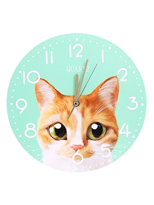 Часы настенные ЧН-5911 Кошечка 30см Миленд - Магнитогорск 