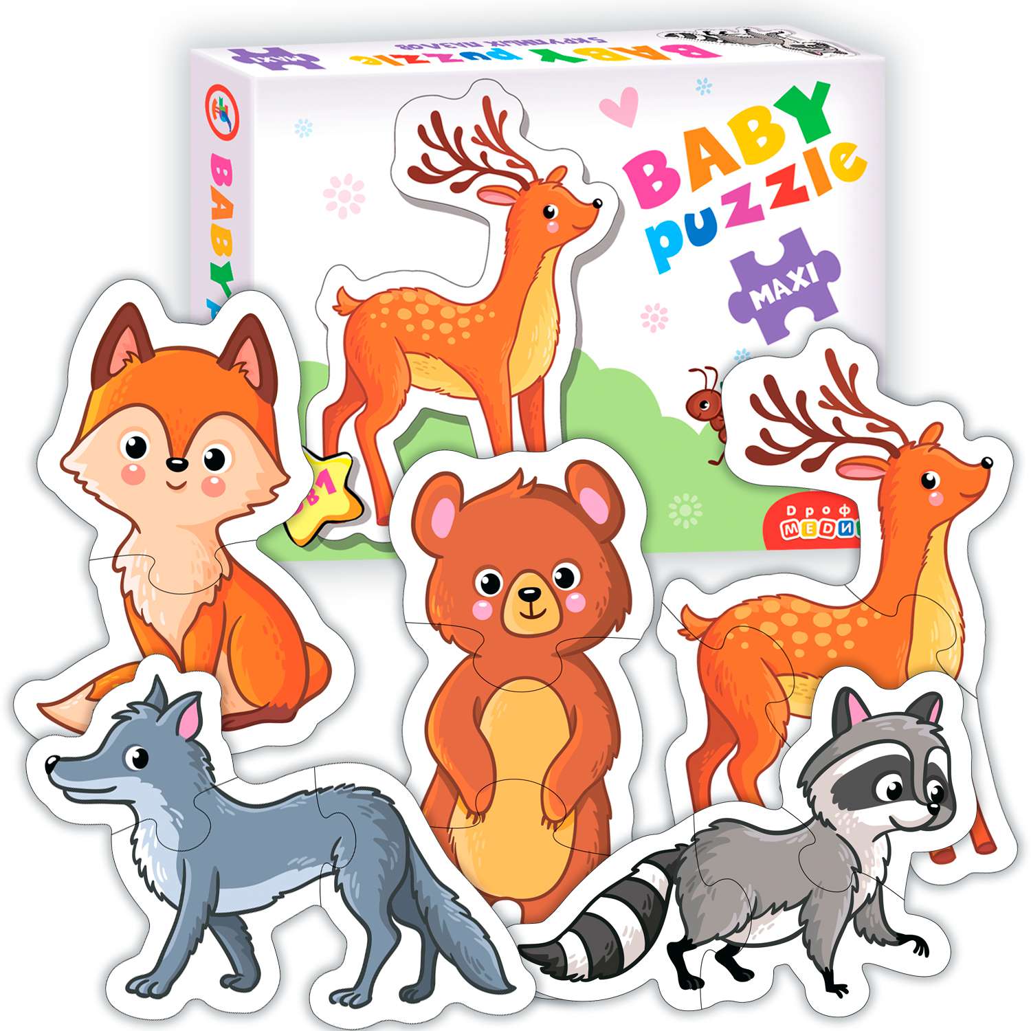 Baby Puzzle 3994 В лесу Дрофа-Медиа - Елабуга 