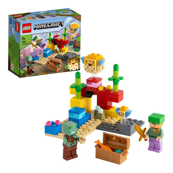 LEGO Minecraft 21164 Конструктор ЛЕГО Майнкрафт Коралловый риф - Набережные Челны 
