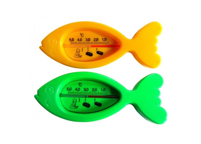 Термометр 2642574 Рыбка детский для воды пластик 15.5см МИКС - Москва 