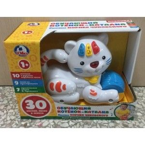 Котенок-каталка ZY513974 обучающий 7 сказок К.Чуковского 19 потешек и песенок "Умка" 267727 - Самара 