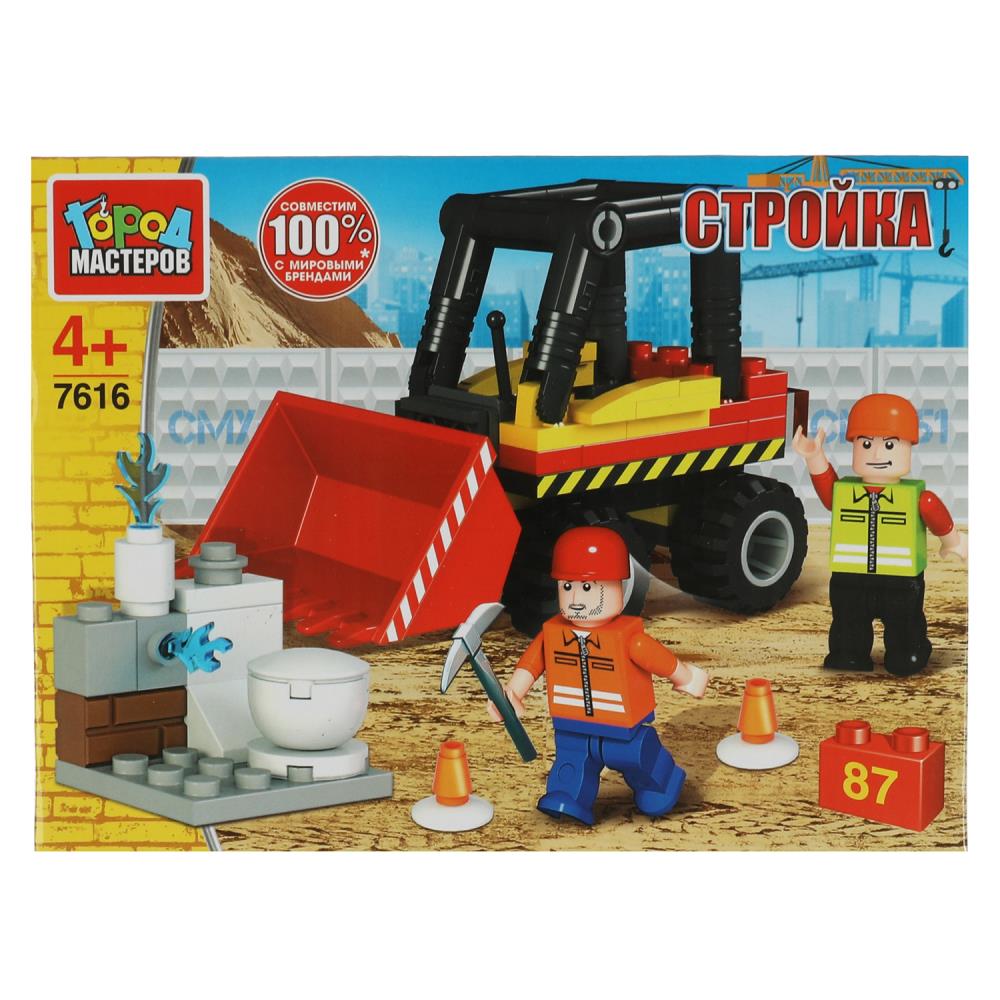 Конструктор 7616-UU Экскаватор на строй площадке 87 деталей ТМ Город мастеров 353062 - Йошкар-Ола 