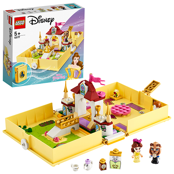 LEGO Disney Princess 43177 Конструктор ЛЕГО Принцессы Дисней Книга сказочных приключений Белль - Заинск 