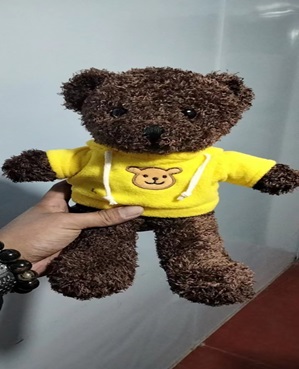 Мягкая игрушка 2090008 Бирик в желтом свитере 30см в пакете - Ульяновск 