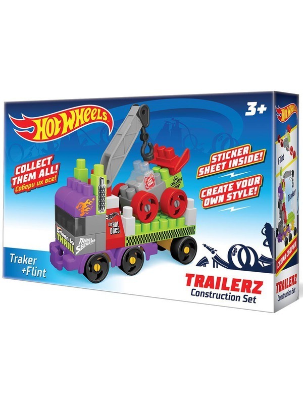 Hot wheels 721 Серия trailerz Traker + Flint Бауер - Тамбов 