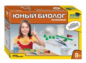 Игра 76300 "Домашняя лаборатория.Юный биолог" степ пазл Р