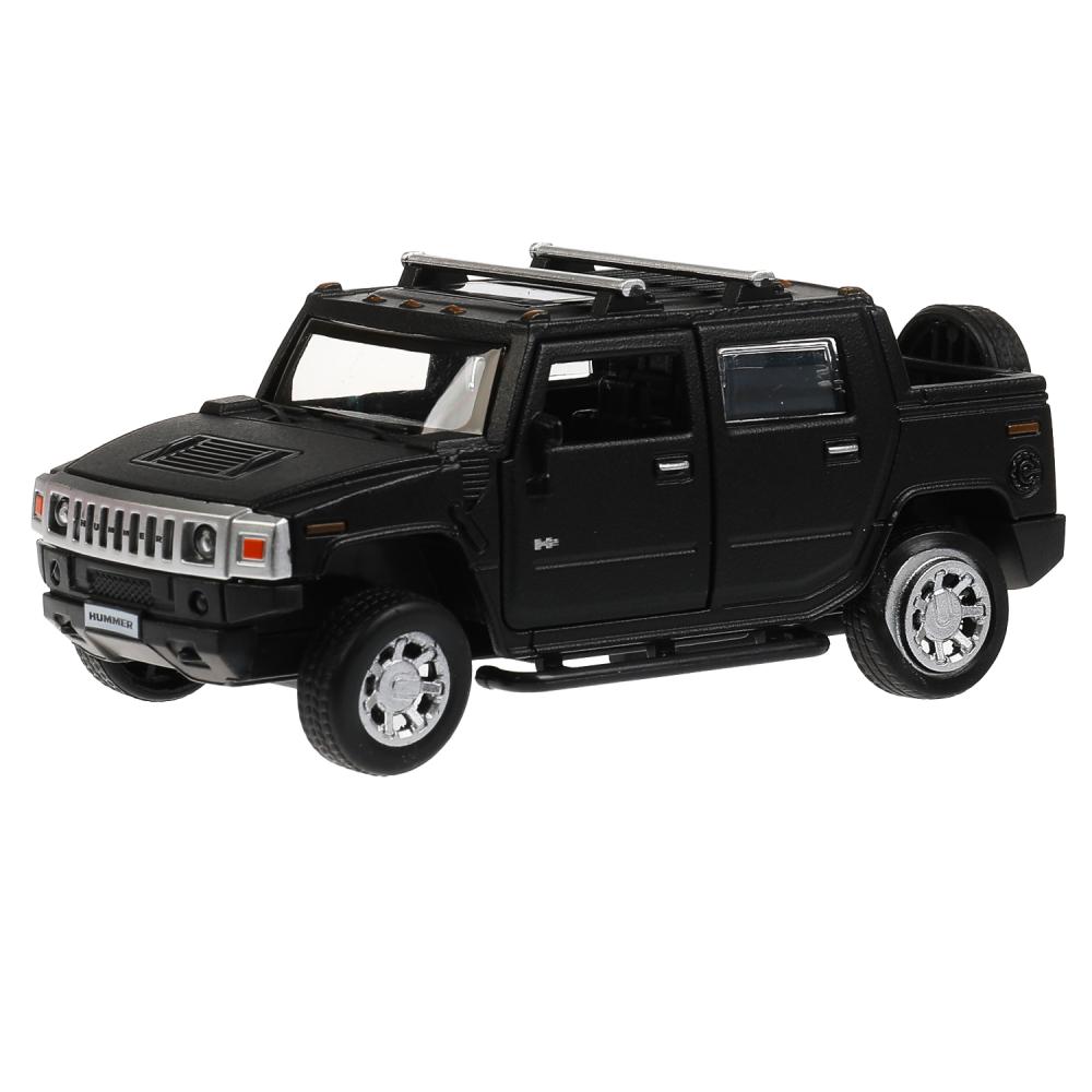 Модель HUM2PICKUP-12MAT-BK металл Hummer H2 Pickup матовый 12см черный ТМ Технопарк 317581