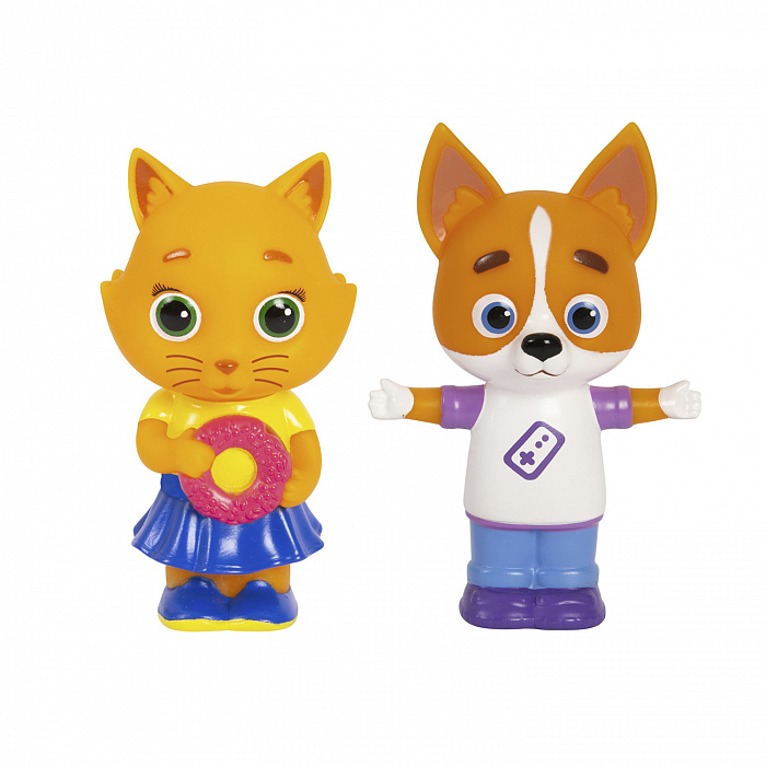 Кошечки-Собачки 38459 ПВХ Игровой набор Буся и Дэн