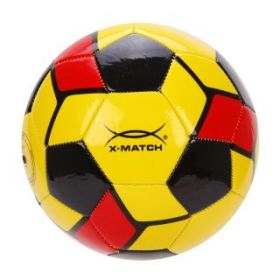 Мяч футбольный 56435 X-Match 1 слой PVC камера резина