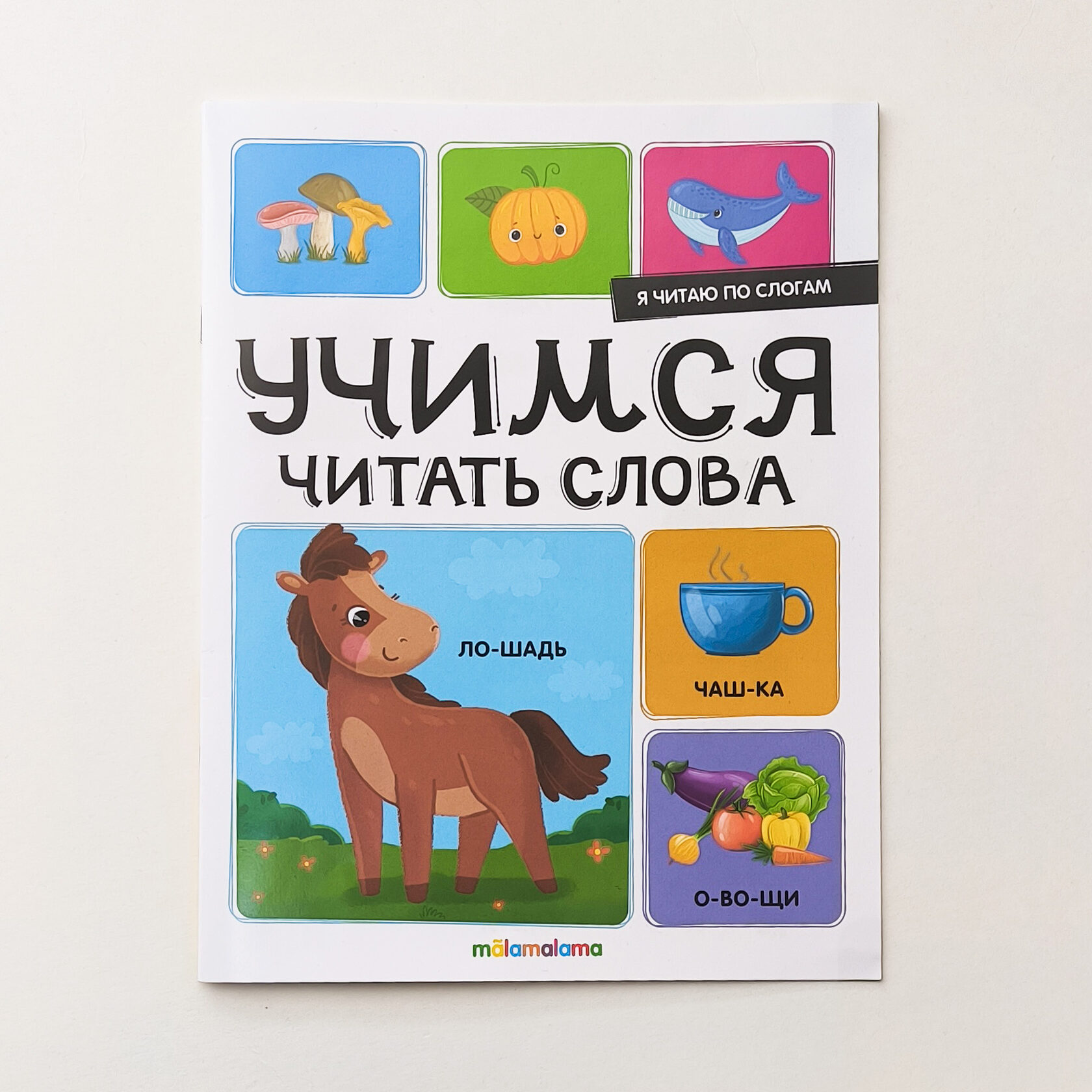 Я читаю по слогам 025-9 Учимся читать слова ТМ Маламалама