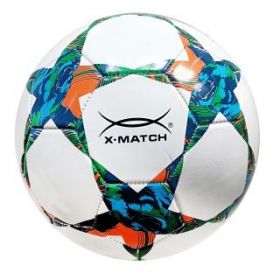 Мяч футбольный 56453 X-Match 2 слоz PVC камера резина