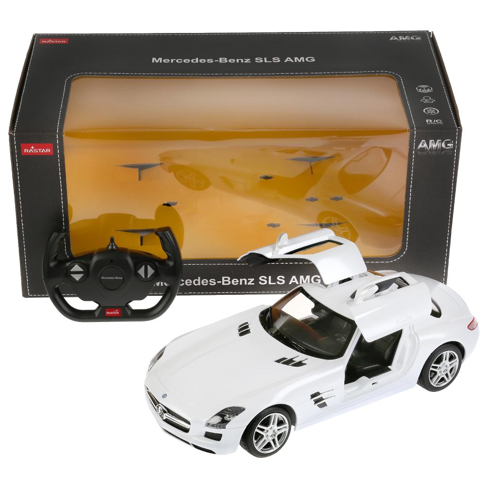 А/м 47600 р/у Mersedes-Benz SLS AMG 1:14 со светом