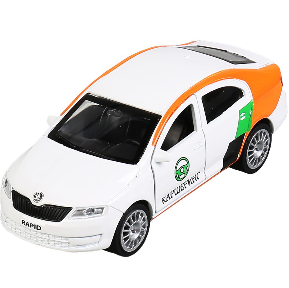 Машина Skoda Rapid Каршеринг SB-18-22SR-CS-WB металл 12см ТМ Технопарк