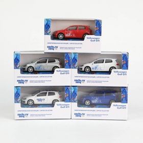 Модель 7052 1:59 Volkswagen Golf GTI металл в коробке