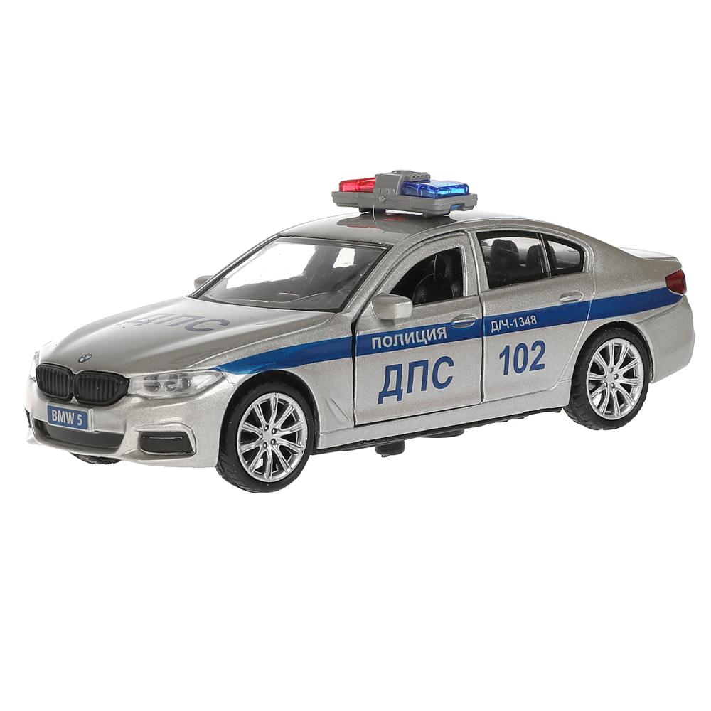 Машина 5ER-12POL-SR металл BMW 5-ER Sedan M-Sport Полиция 12см ТМ Технопарк