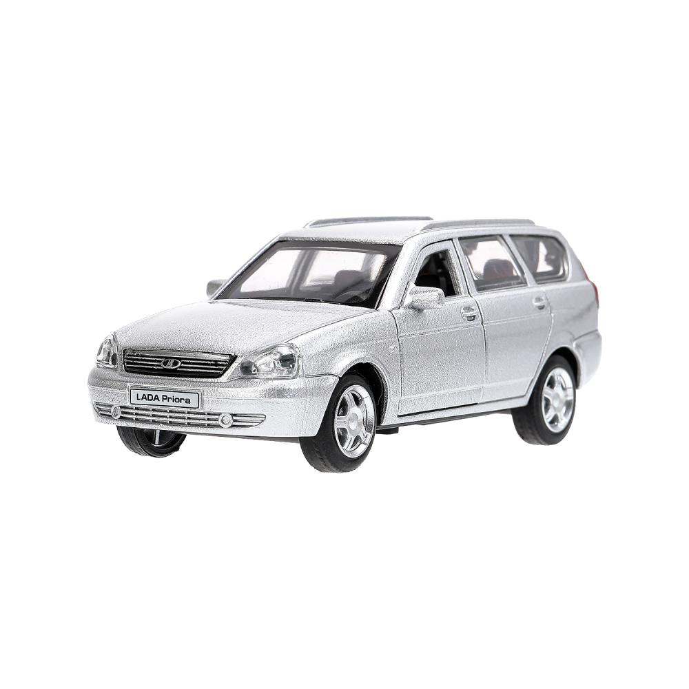 Машина PRIORAWAG-12-SR металл Lada Priora 12см серебристый ТМ Технопарк 384358