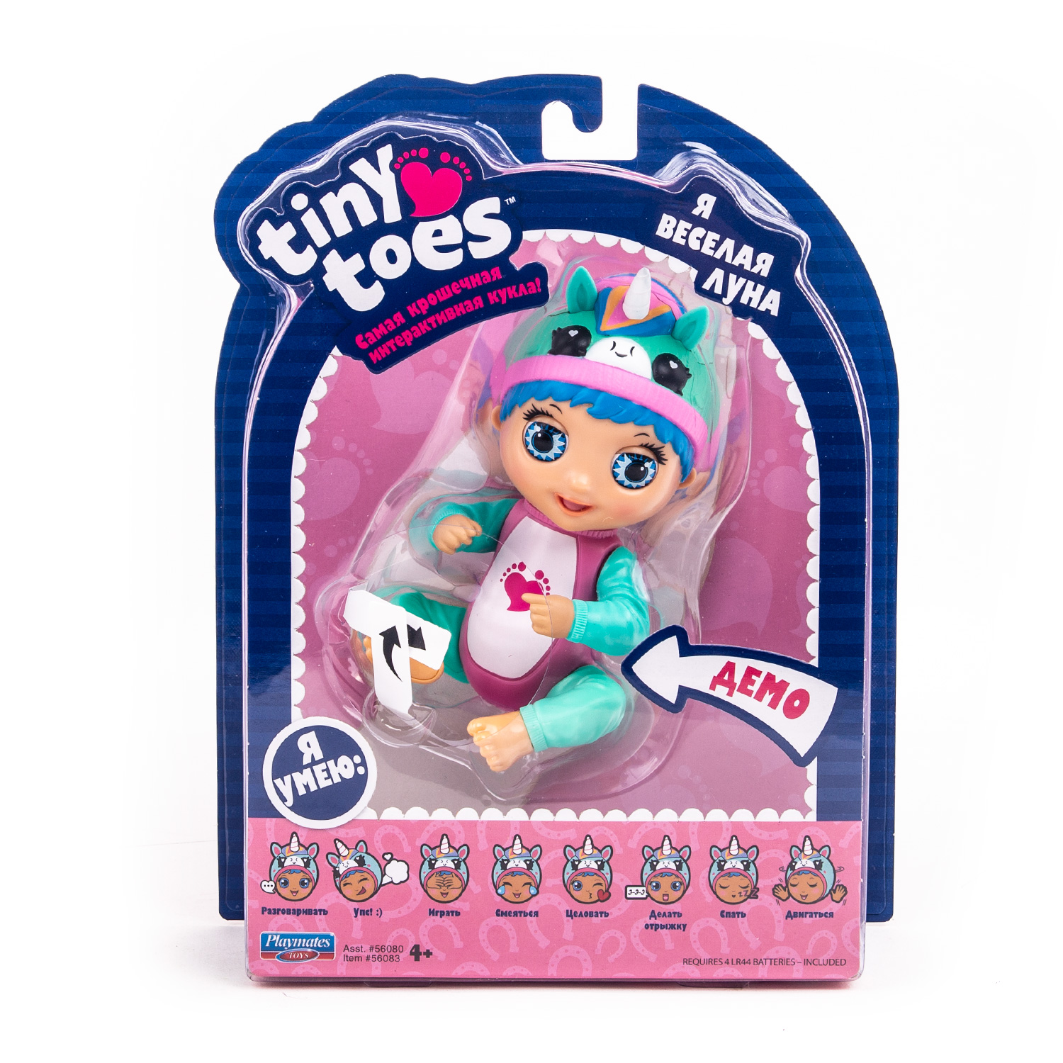 Интерактивная игрушка 56083 Tiny Toes Единорожек