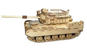 Сборная модель "Боевой танк" ТР-06 TM Polly Россия