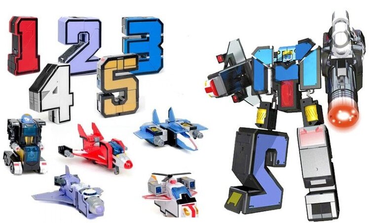 1TOY Т13534 Трансформеры Трансботы XL Боевой расчет ВКС (цифра на выбор от 1-5)