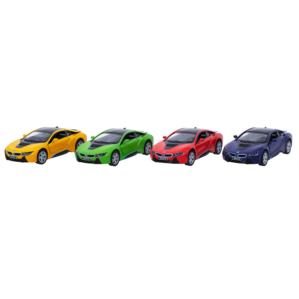 Машина КТ5379D BMW i8 1:36 металл Кинсмарт