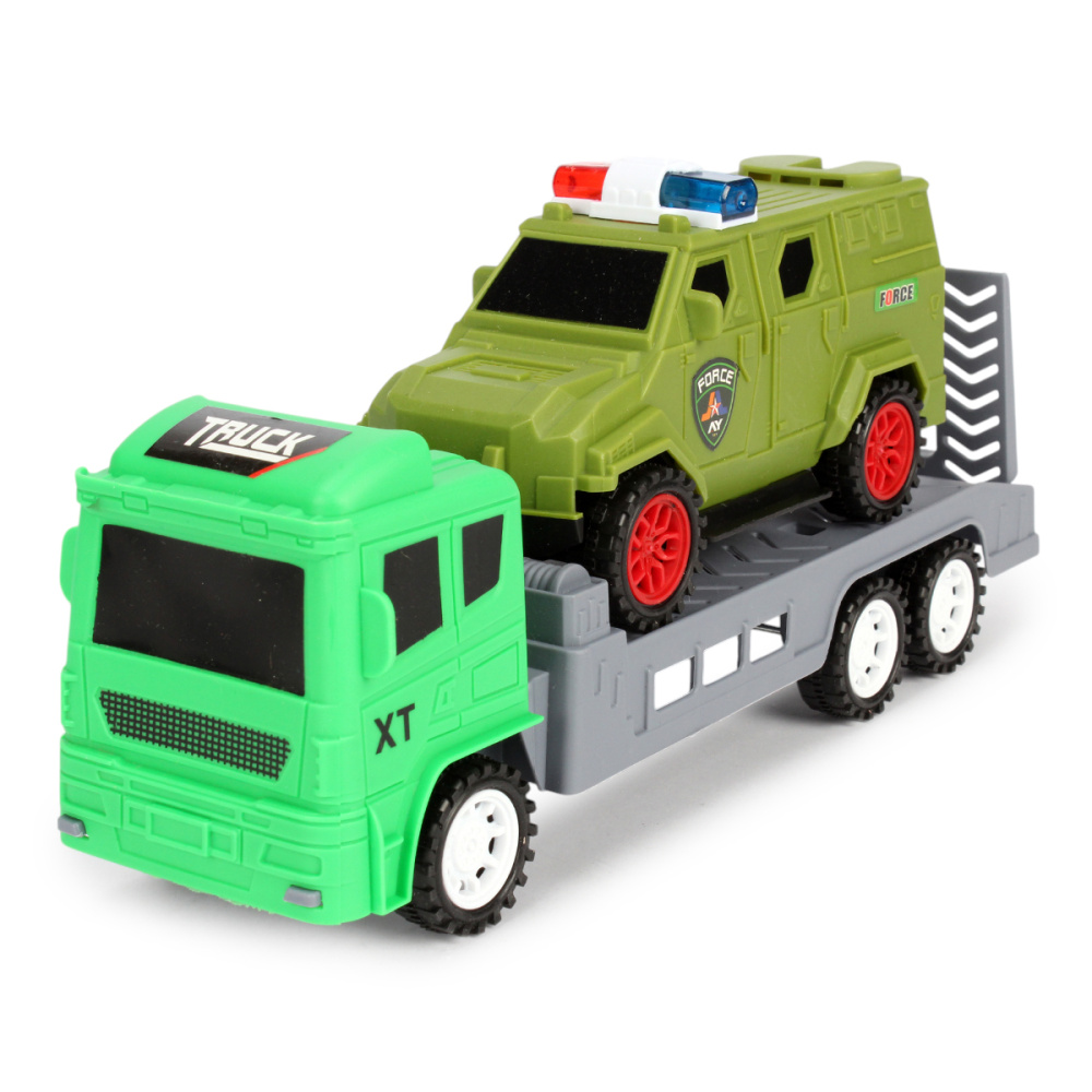 Автовоз XT714-40 инерция 27 см + машина