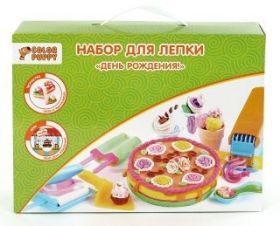 Набор 631028 для лепки "День рождения!" тесто 250г аксесс разобран 981128 ни